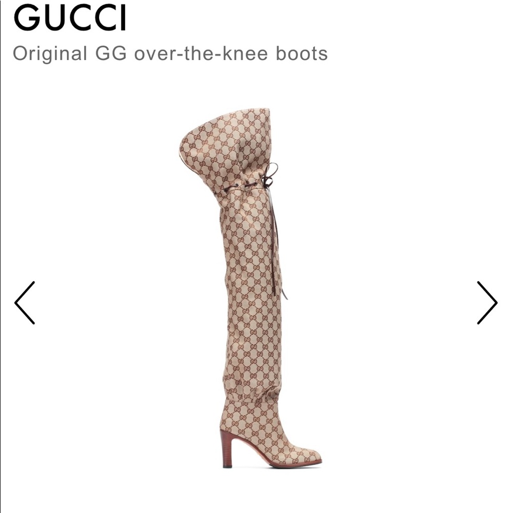 Gucci Over the knee boots - Org. $1800